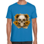 Playera Cráneo Con Girasol Día De Muertos Algodón Premium #763