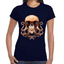 Playera Cráneo Día De Muertos Algodón Premium #773