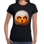 Playera Cráneo Calabaza Día De Muertos Y Halloween Algodón Premium #788