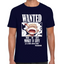 Playera Luffy Wanted One Piece Algodón Premium #0001644