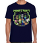 Playera Steve & Alex Group Minecraft Algodón #0002030