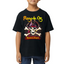 Playera de Niño Mago de Oz Bandera Negra Algodón Premium #0002455