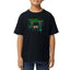 Playera de Niño Minecraft Suns Down Zombies Around Algodón Premium #0002625