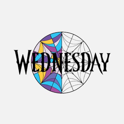 Playeras gorras tazas tarros termos de Wednesday y Merlina