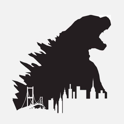 Playeras gorras tazas sudaderas de Godzilla con envío a todo México