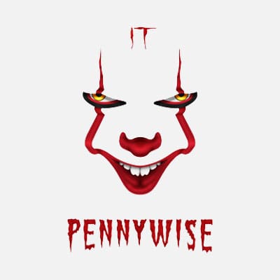 Playeras gorras tazas de IT Pennywise o ESO envío a todo México