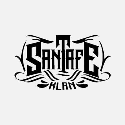 Playeras gorras tazas sudaderas posters de Santa Fe Klan
