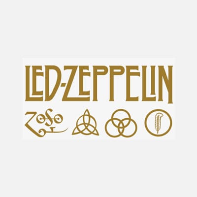 Playeras gorras tazas sudaderas posters de Led Zeppelin