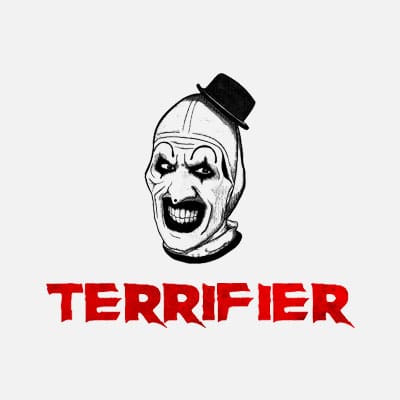 Playeras gorras tazas tarros de Terrifier