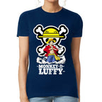 Playera Luffy One Piece Algodón Premium #46