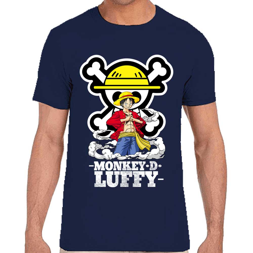 Playera Luffy One Piece Algodón Premium #46