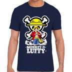 Playera Luffy One Piece Algodón Premium #46