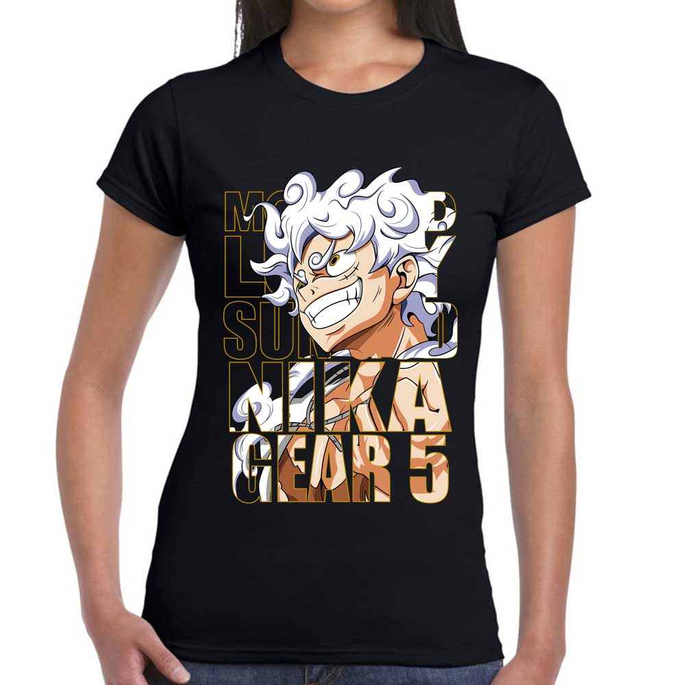 Playera Luffy Gear 5 One Piece Algodón Premium #49