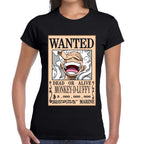 Playera Cartel Luffy Gear 5 One Piece Algodón Premium #52