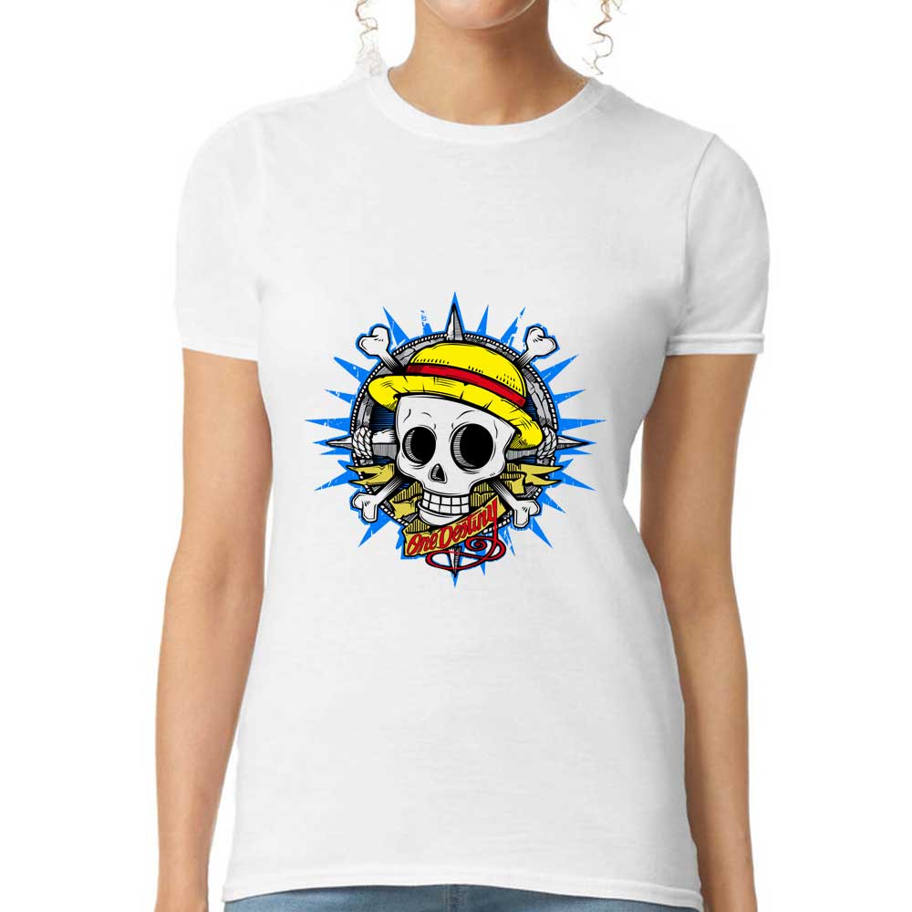 Playera One Destiny One Piece Algodón Premium #59 Imagen secundaria del producto