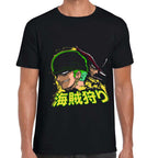 Playera Roronoa Zoro One Piece Algodón Premium #60