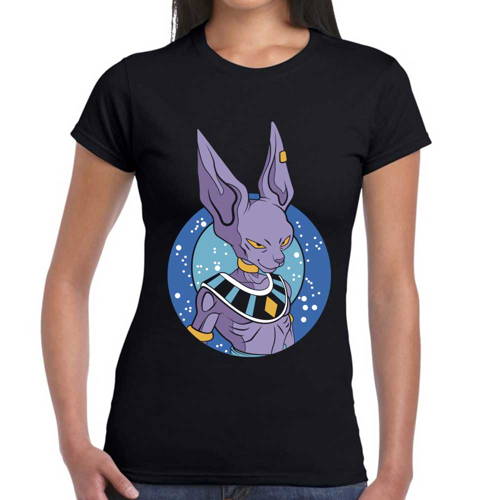 Playera Beerus Dragon Ball Algodón Premium #148