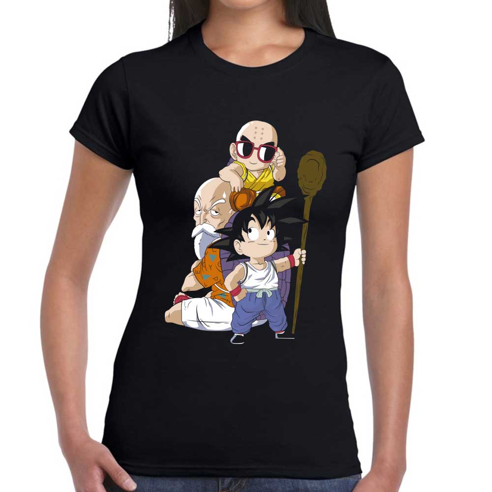 Playera Kame Senin Krilin Goku Dragon Ball Algodón Premium #150