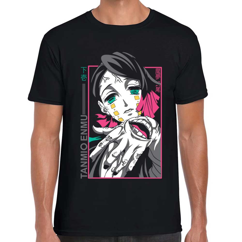 Playera Luna Inferior Tanmio Emmu Demon Slayer Algodón Premium #161