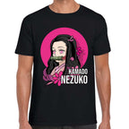Playera Nezuko Kamado Demon Slayer Algodón Premium #165