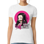 Playera Nezuko Kamado Demon Slayer Algodón Premium #165