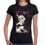 Playera Nezuko Demonio Demon Slayer Negro Algodón Premium #167