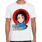 Playera Tanjiro Kamado Demon Slayer Algodón Premium #170