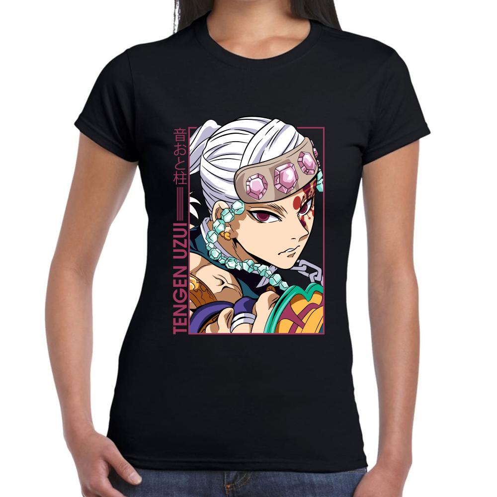 Playera Tengen Uzui Demon Slayer Algodón Premium #173