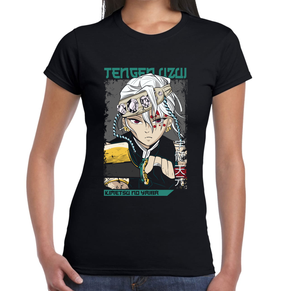 Playera Tengen Uzui Demon Slayer Algodón Premium #174 Imagen secundaria del producto