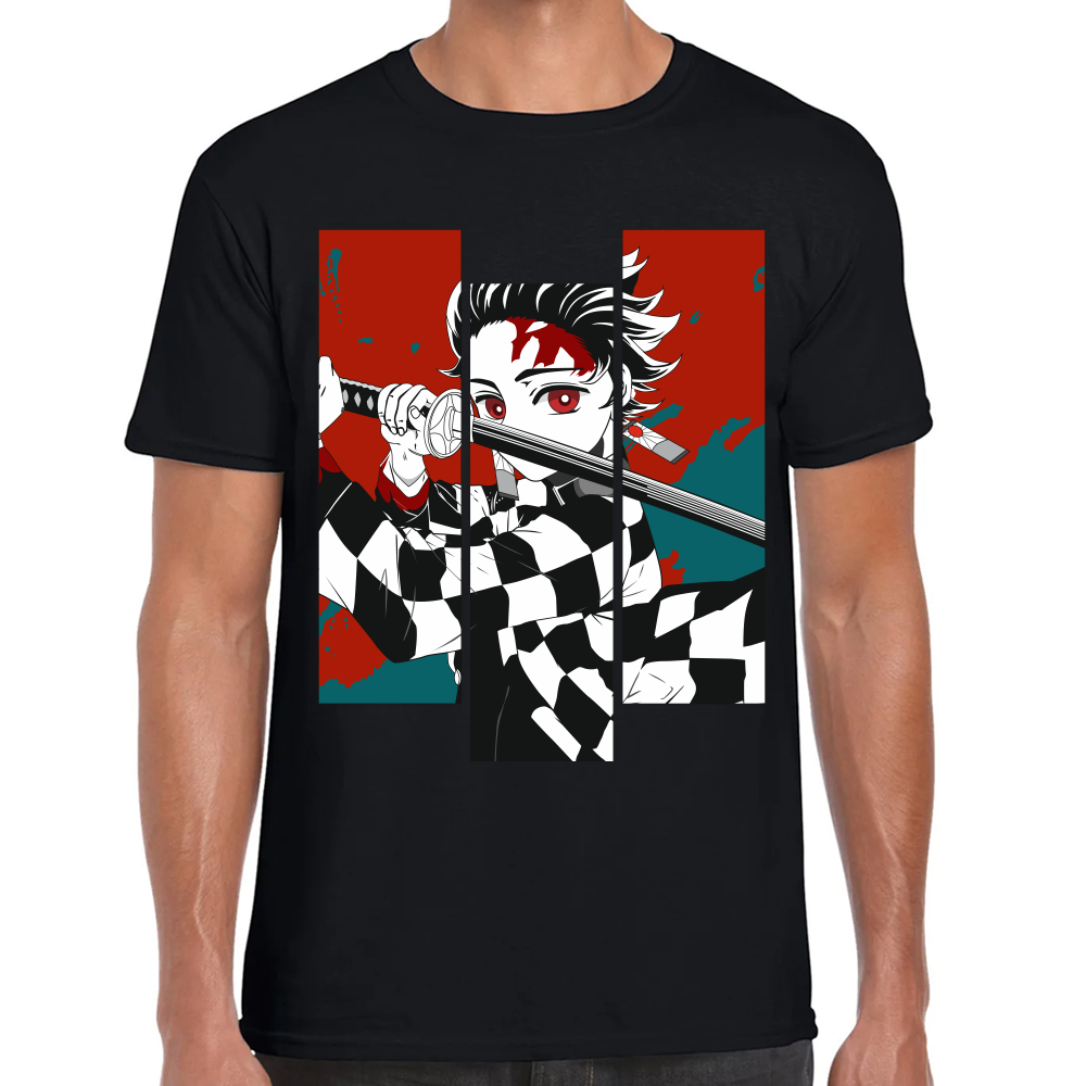 Playera Tanjiro Demon Slayer Algodón Premium #177 Imagen principal del producto