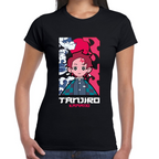 Playera Tanjiro Kamado Demon Slayer Algodón Premium #260