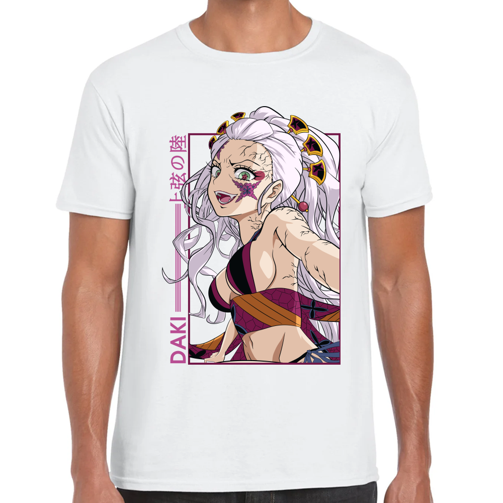 Playera Daki Demon Slayer Algodón Premium #266