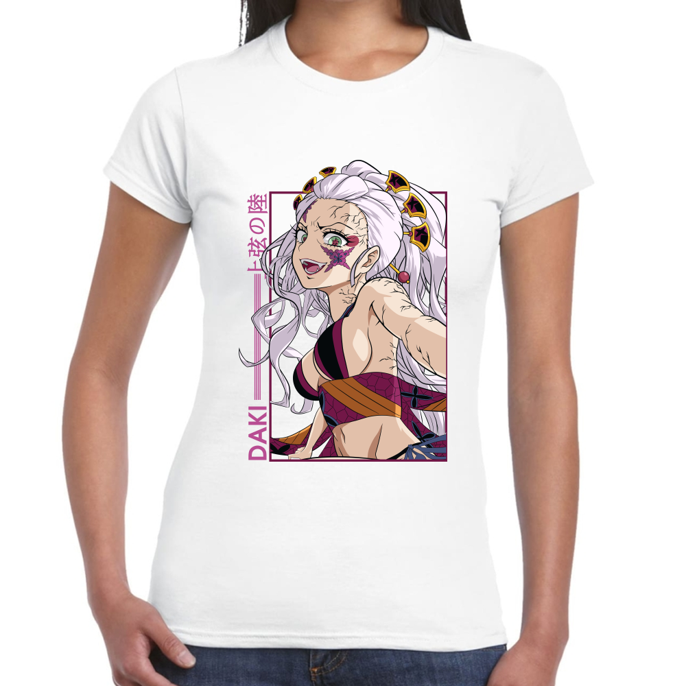 Playera Daki Demon Slayer Algodón Premium #266 Imagen secundaria del producto