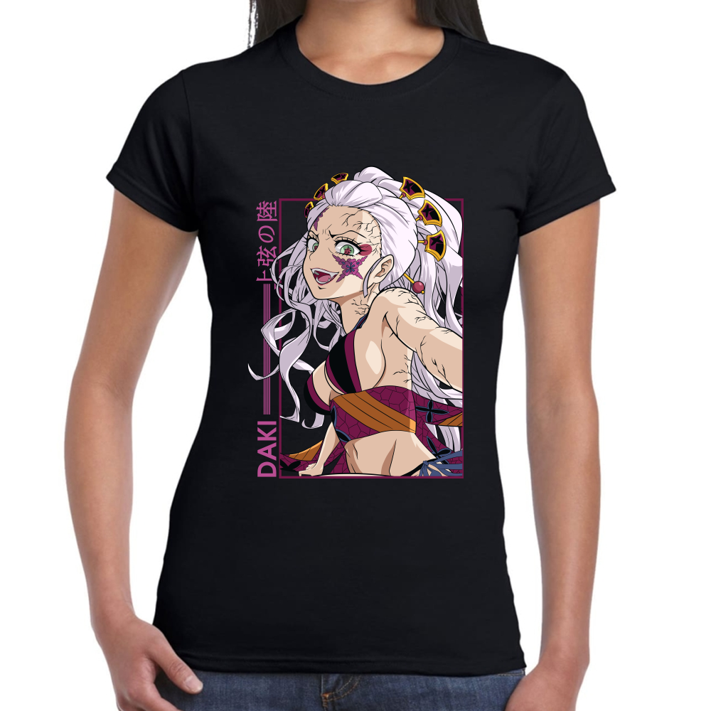 Playera Daki Demon Slayer Algodón Premium #266