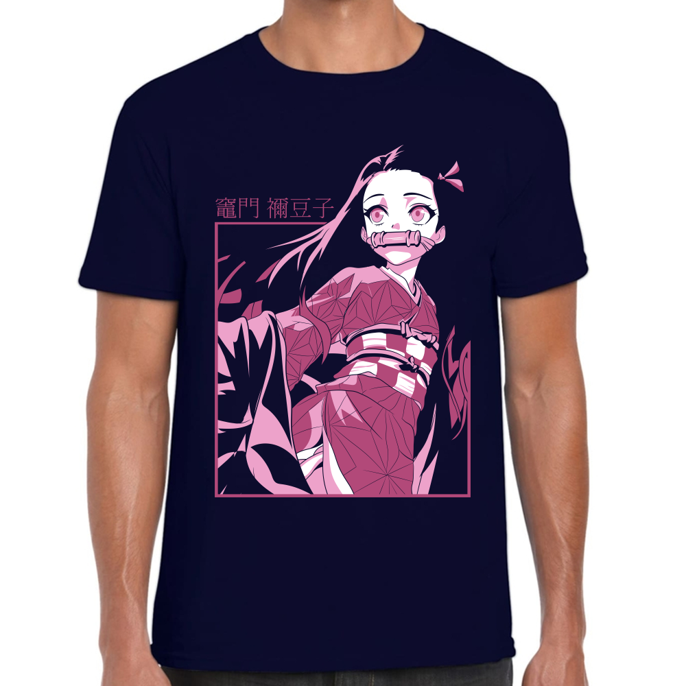 Playera Nezuko Demon Slayer Algodón Premium #267