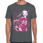 Playera Nezuko Demon Slayer Algodón Premium #267