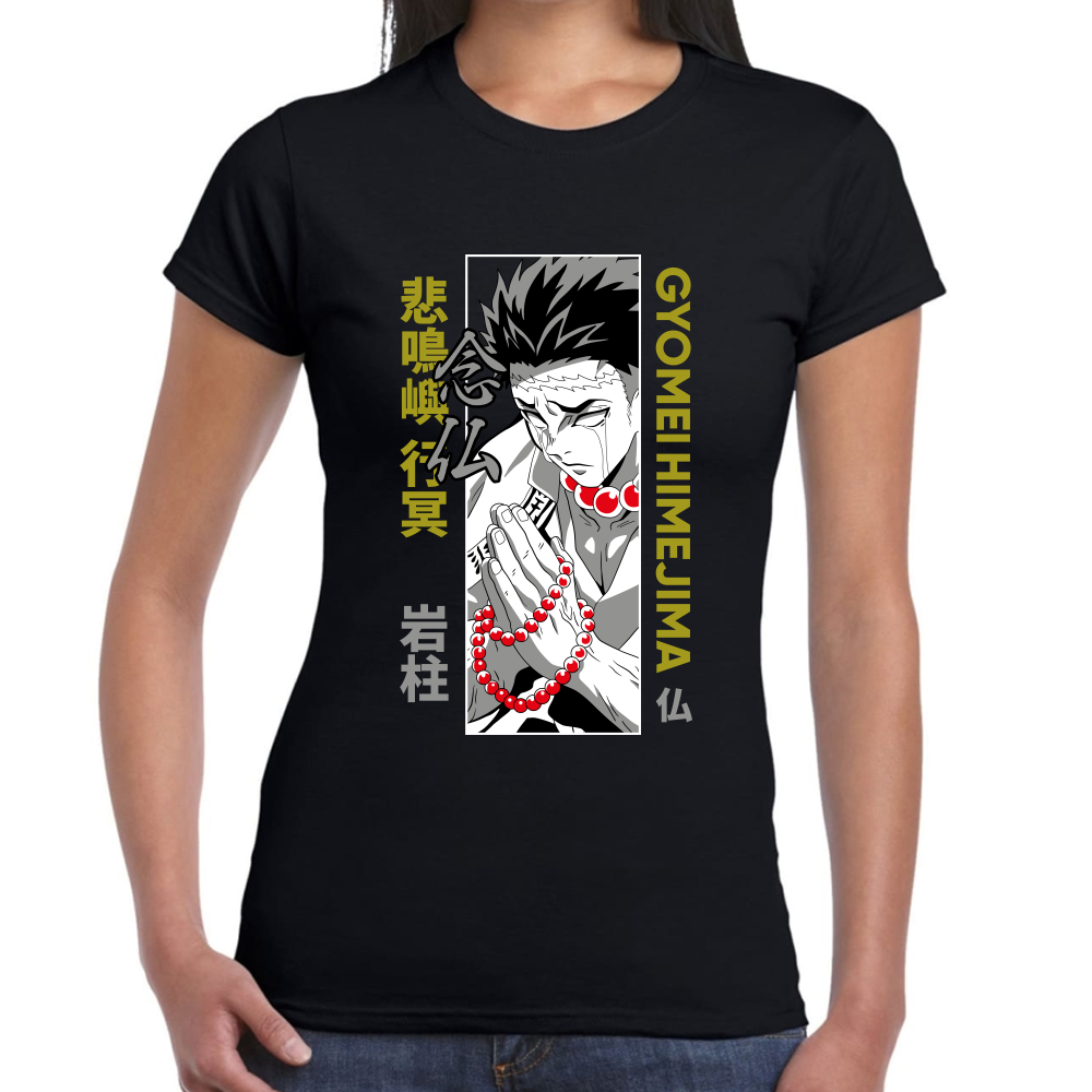 Playera Gyomei Himejima Demon Slayer Algodón Premium  #271 Imagen secundaria del producto