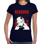 Playera Rengoku Fuego Demon Slayer Algodón Premium #275