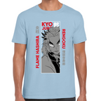 Playera Kyojuro Rengoku Demon Slayer Algodón Premium #276