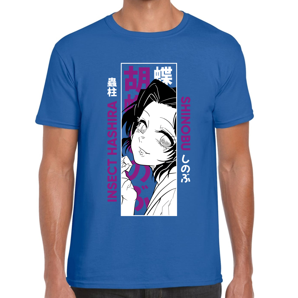 Playera Shinobu Kocho Demon Slayer Algodón Premium #278