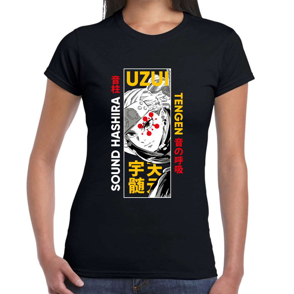 Playera Tengen Uzui Demon Slayer Algodón Premium #281 Imagen secundaria del producto