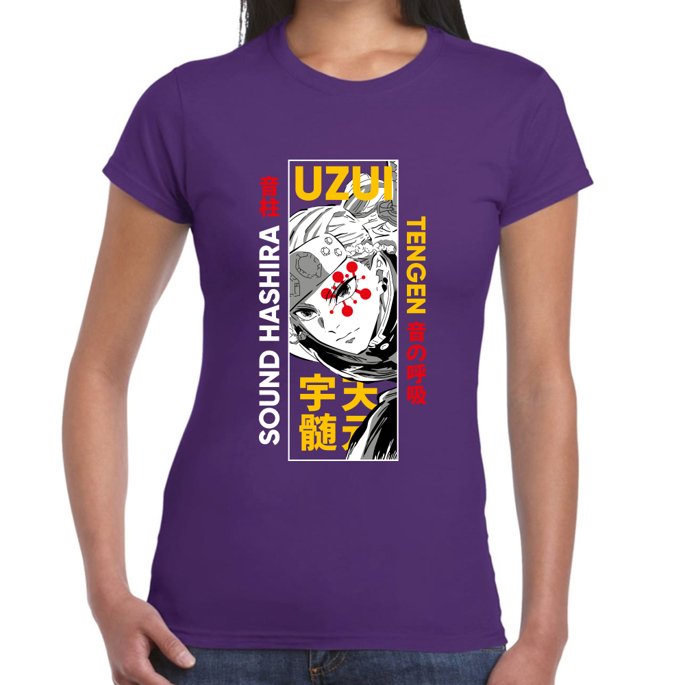 Playera Tengen Uzui Demon Slayer Algodón Premium #281