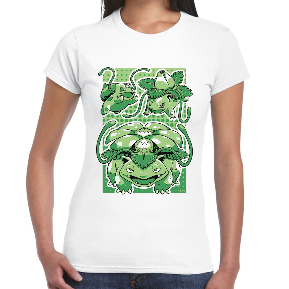 Playera Bulbasaur Pokemon Algodón Premium #282
