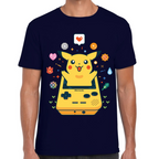 Playera Pikachu Pokemon Algodón Premium #285