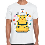 Playera Pikachu Pokemon Algodón Premium #285