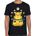 Playera Pikachu Pokemon Algodón Premium #285