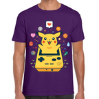 Playera Pikachu Pokemon Algodón Premium #285