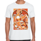 Playera Charizard Pokemon Algodón Premium #287