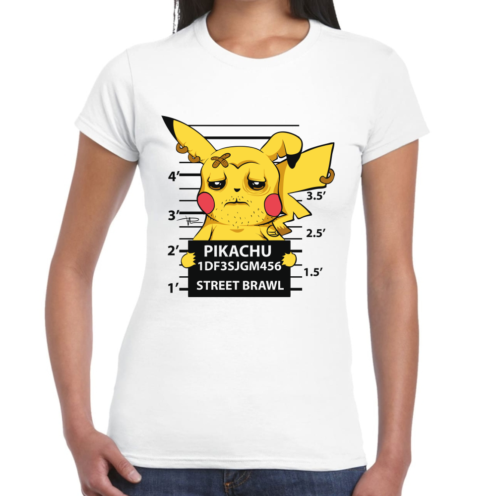 Playera Pikachu Pokemon Algodón Premium #288 Imagen secundaria del producto