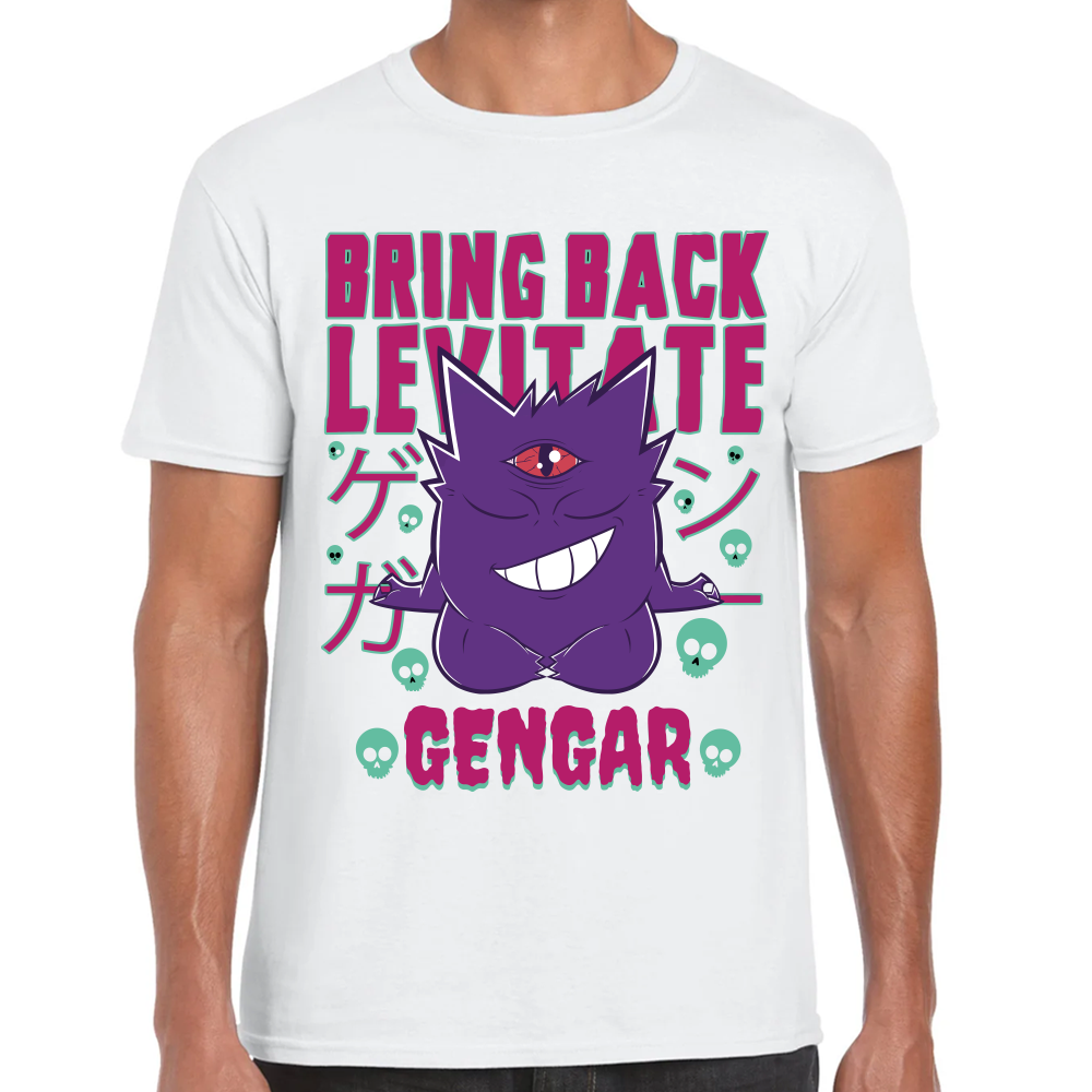 Playera Gengar Pokemon Algodón Premium #289